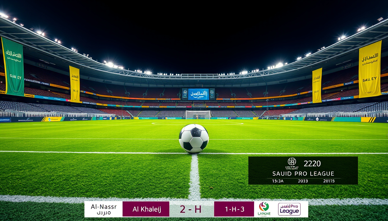 Al-Nassr – Al Khaleej: Ergebnisse, H2H & Saudi Pro League Stats