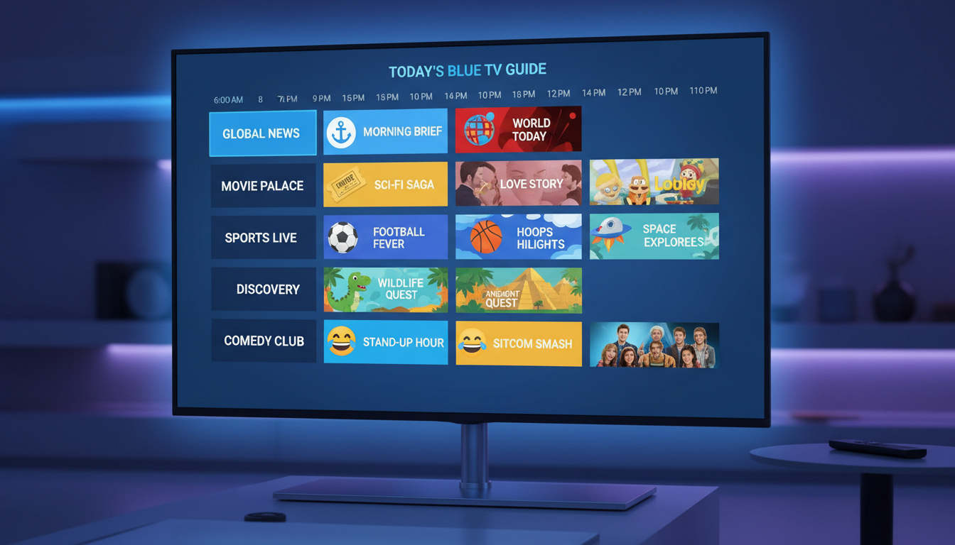 Blue TV Programm Heute – Alle Sendungen im Überblick