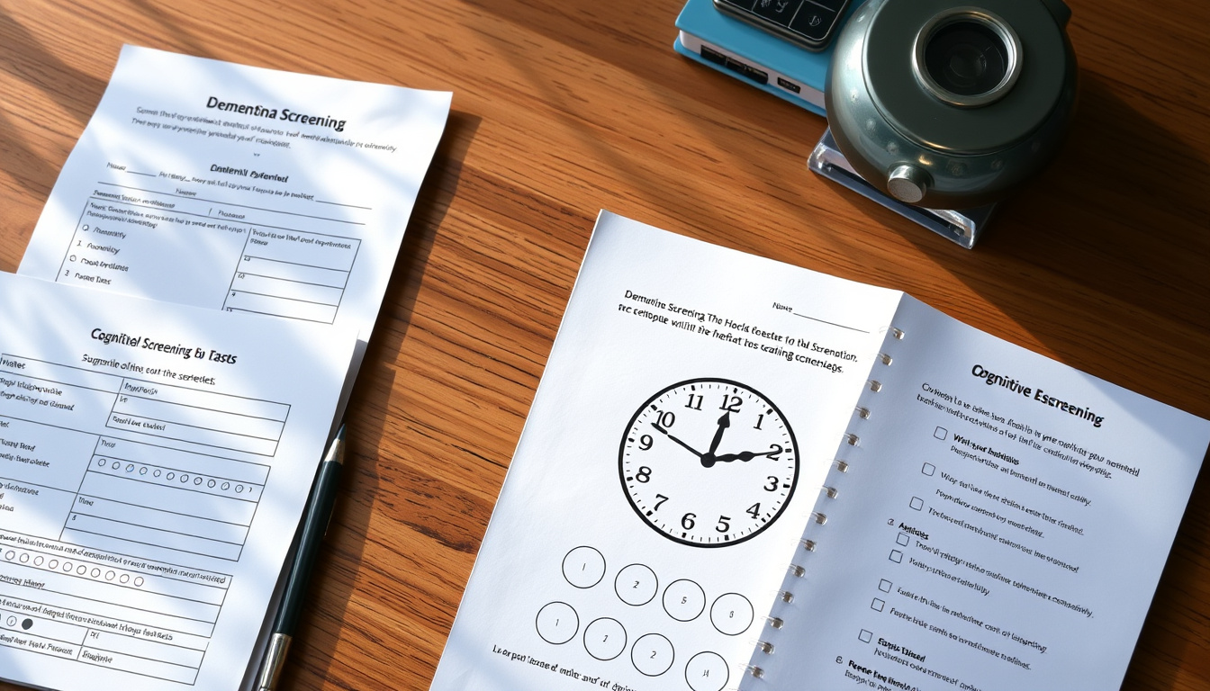 Demenz-Test Fragebogen: MMST, Uhrentest und Selbsttest
