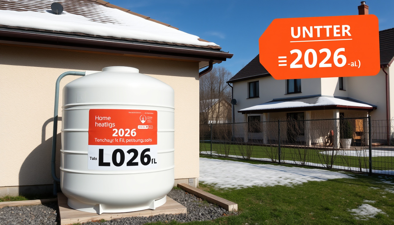 Heizölpreise Frankreich 2026: Aktuelle Kosten für 1000 Liter