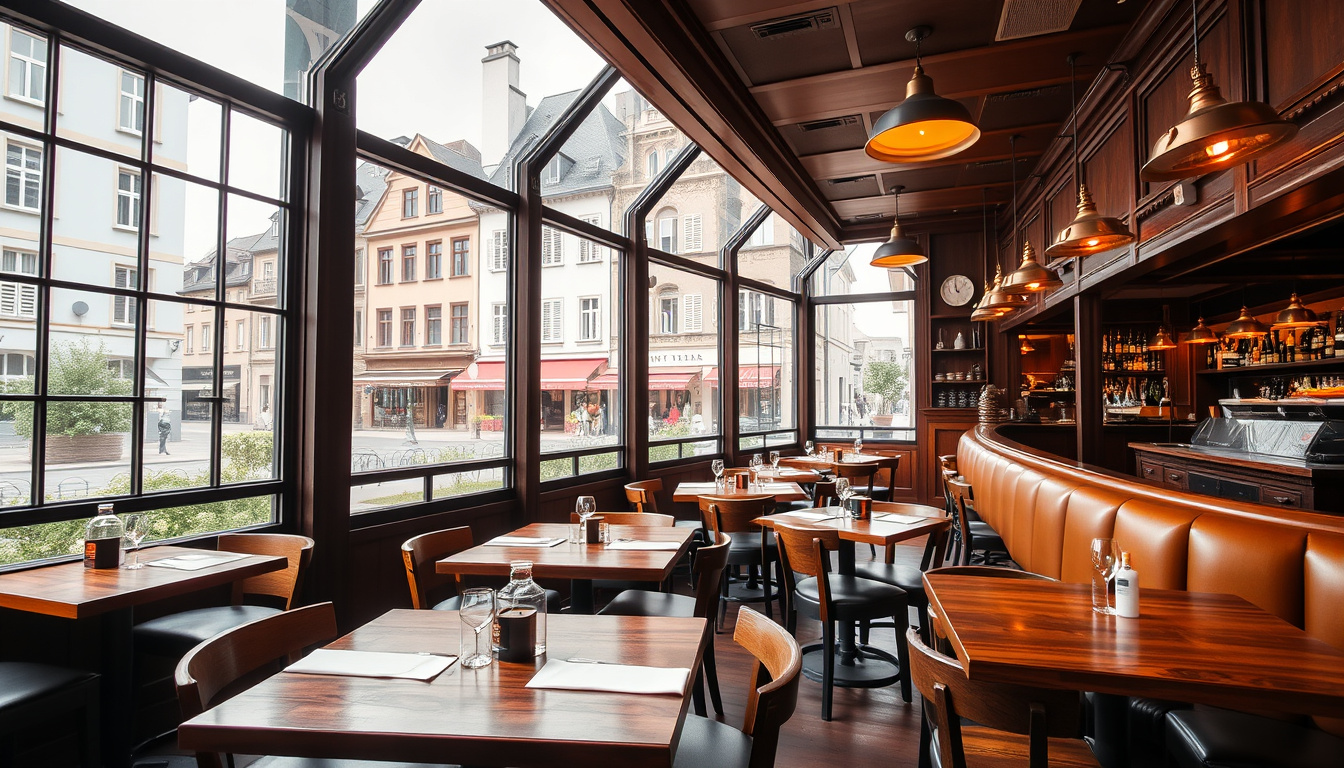 Les Trois Rois Lausanne: Brasserie & Stadtteile
