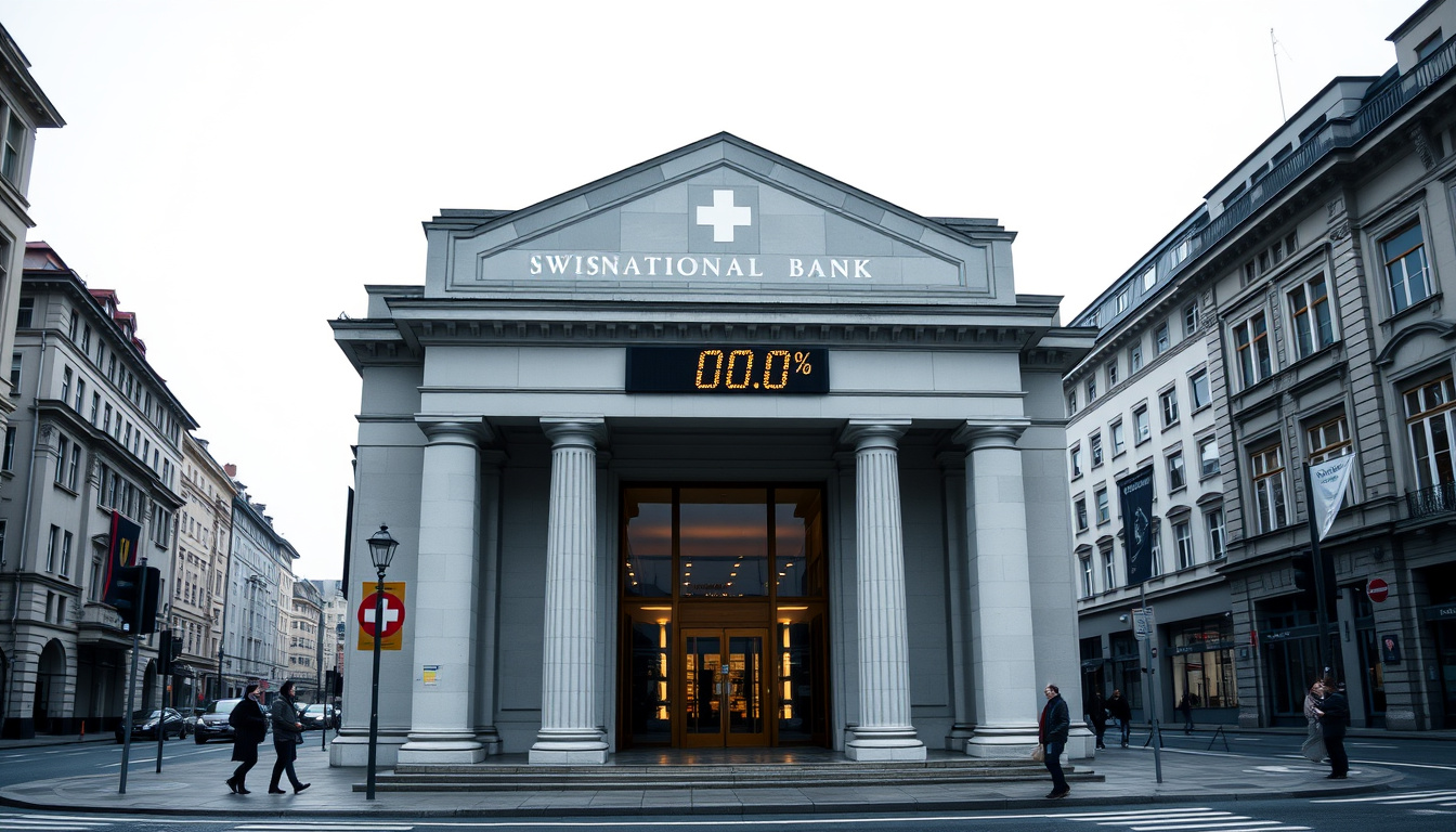 SNB Zinsentscheid Juni 2025: Leitzins bei 0,00 %